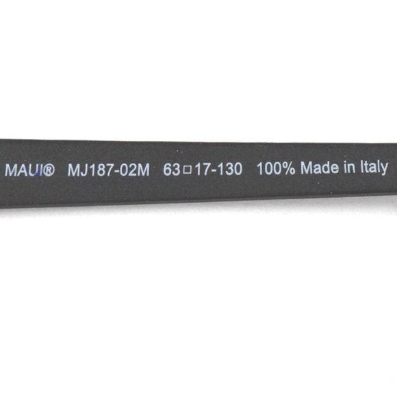 Maui Jim CASTAWAY MJ187-02M Matte Black / Neutral Grey Polarized - Picture 3 of 6